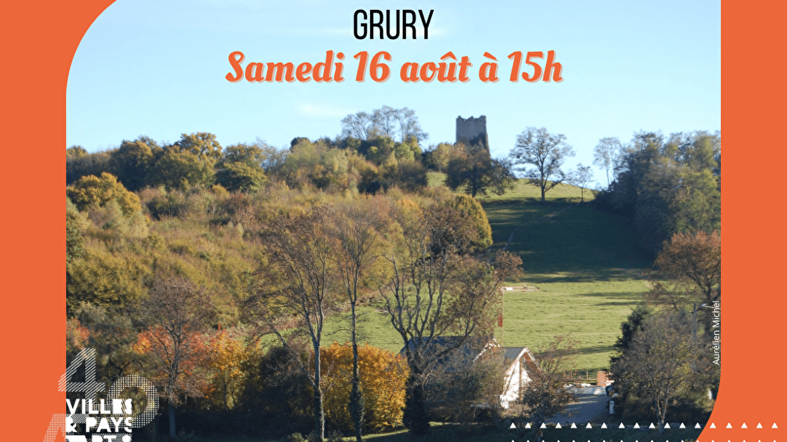 Visite guidée du village de Grury