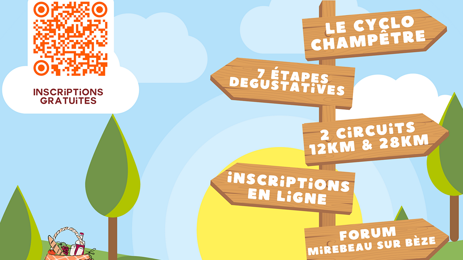 Cyclo Champêtre en Mirebellois et Fontenois
