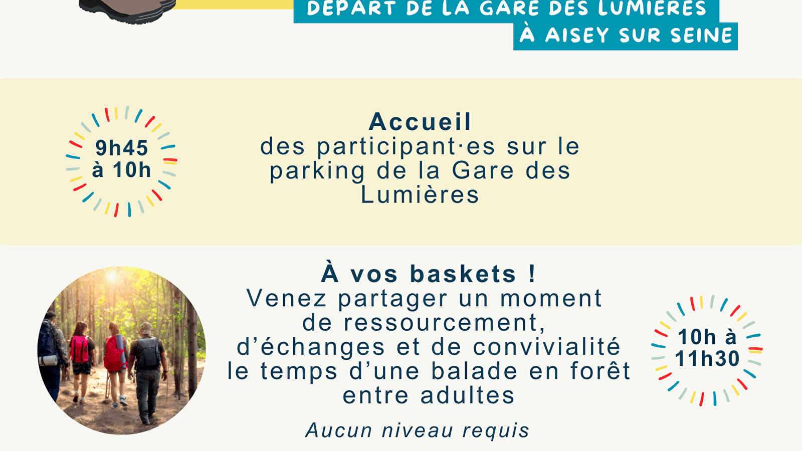 Par'en Balade - départ Aisey-sur-Seine