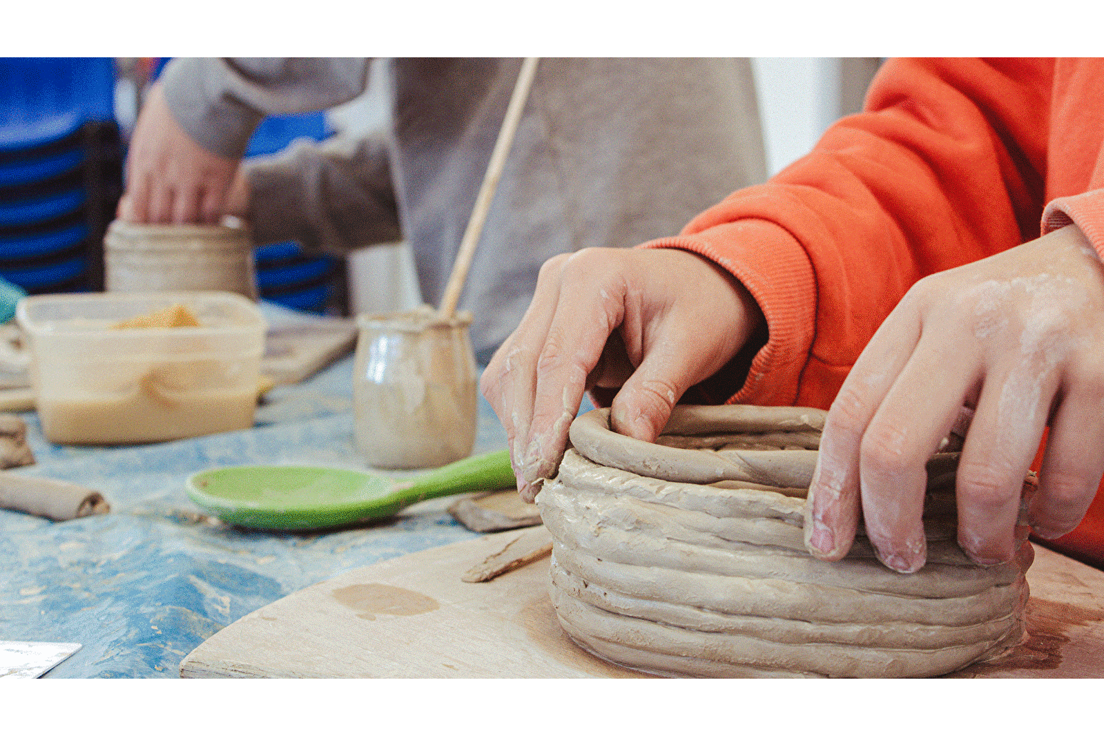 Atelier des savoir-faire : Atelier Graines d'artisans - Modelage et tour à poterie