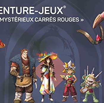 Nouveauté : Aventure Jeux® - Les Mystérieux Carrés Rouges - SAINT-CLAUDE