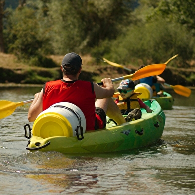 Descente de la Saône en canoës