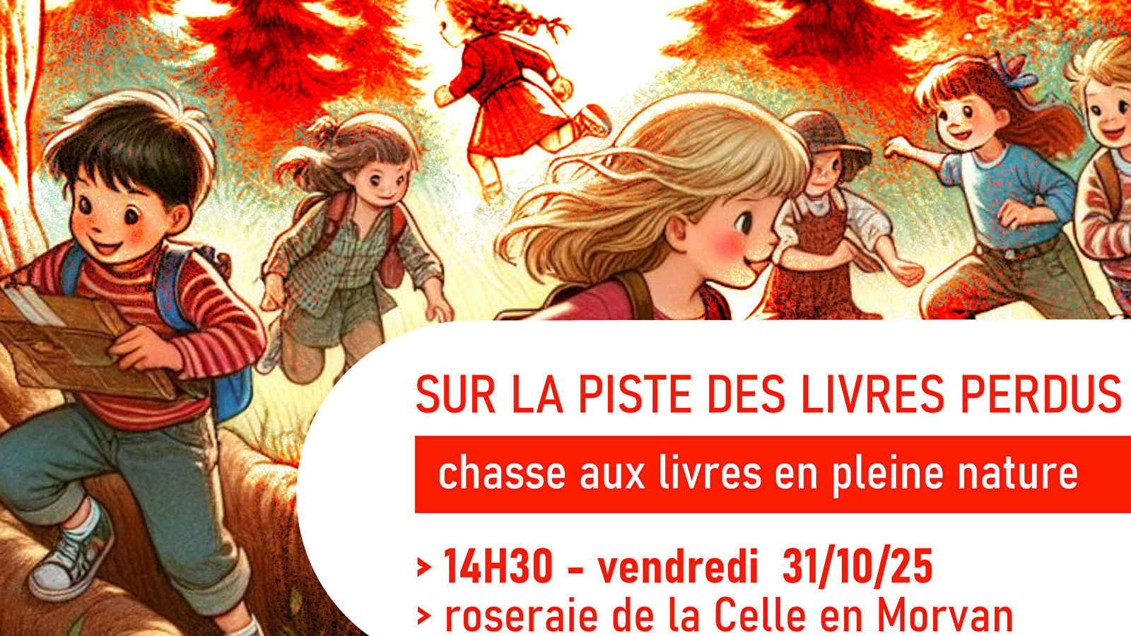 Sur la piste des livres perdus, spécial halloween