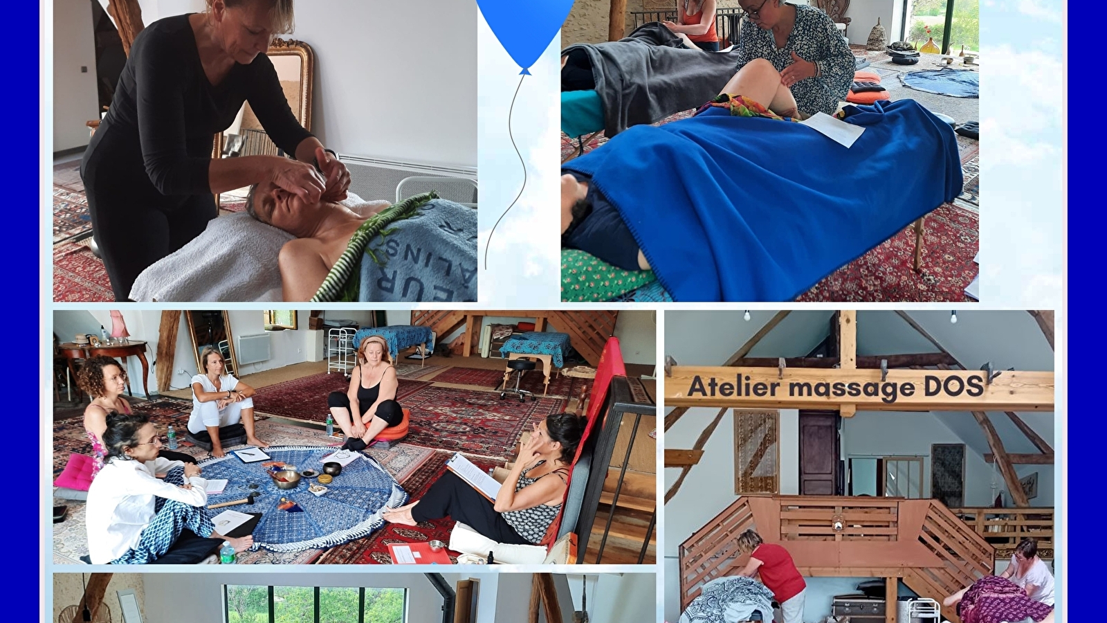 Atelier apprendre et pratiquer le massage