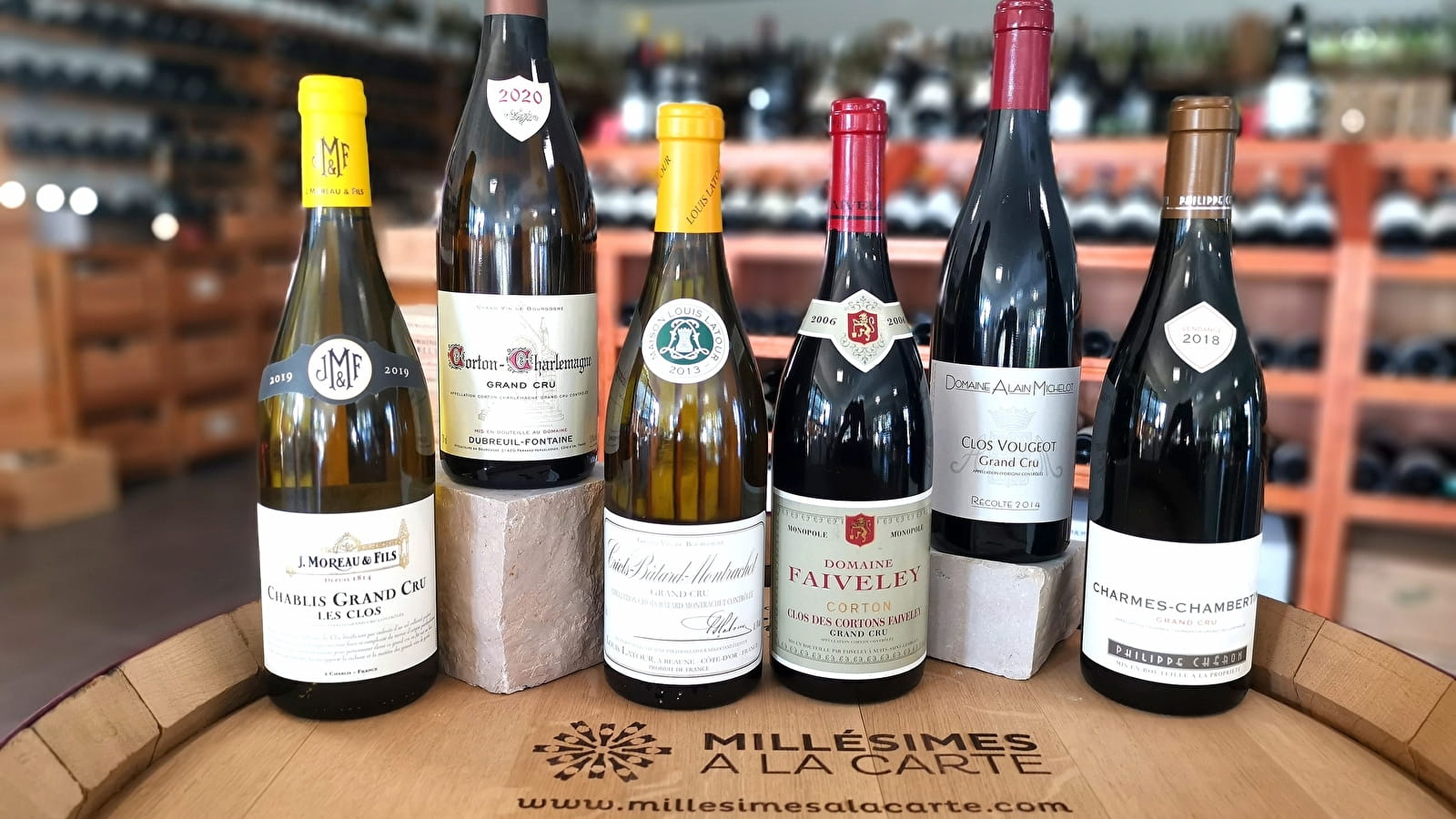 Dégustation spéciale vente des vins '100 ans de grands vins de Bourgogne' Millésimes à la Carte
