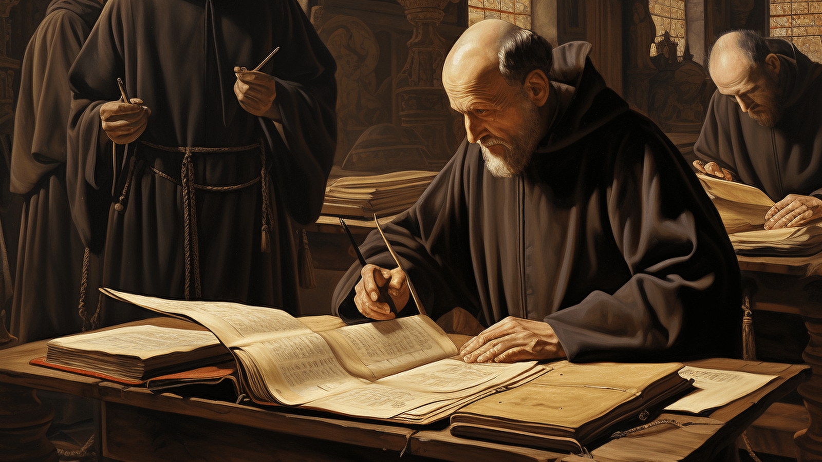 Exposition Trésors d’abbayes : scriptoria et manuscrits au Moyen Âge (VIe - IXe siècles)