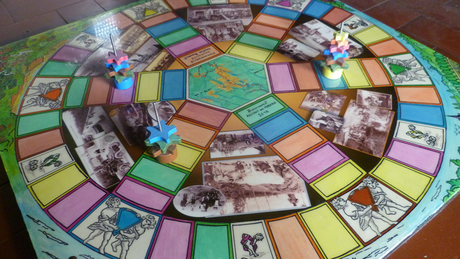 MORVANDELLE POURSUITE - Jeu de société sur le Morvan