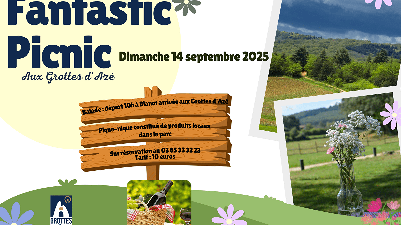 Fantastic Picnic aux Grottes d'Azé