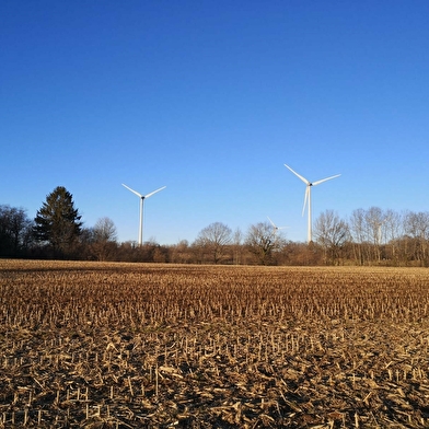 Sentier pédagogique des éoliennes de Chamole