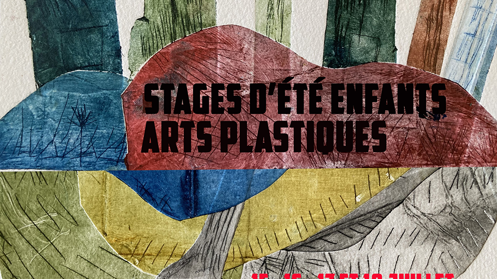 Stages d'arts plastiques enfants  