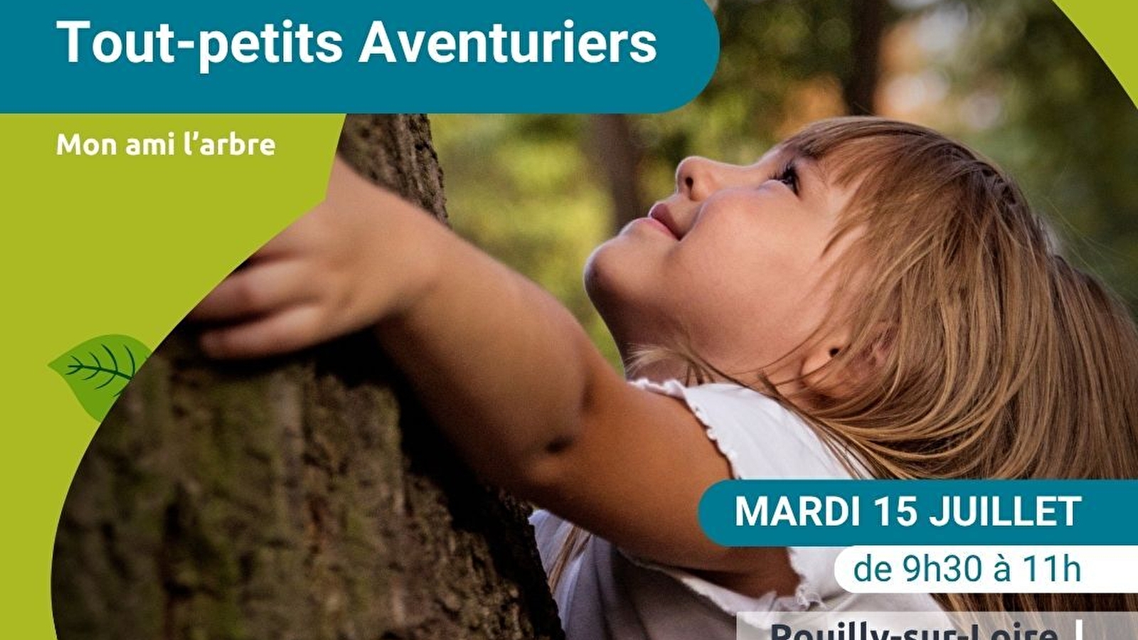 Les tout-petits aventuriers - matinée pour les moins de 6 ans - spéciale 'Mon ami l'arbre'