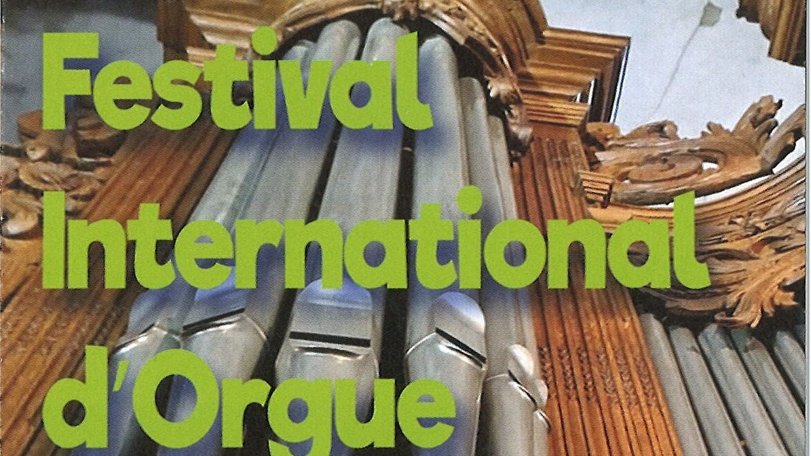 Festival International d'Orgue d'Arbois