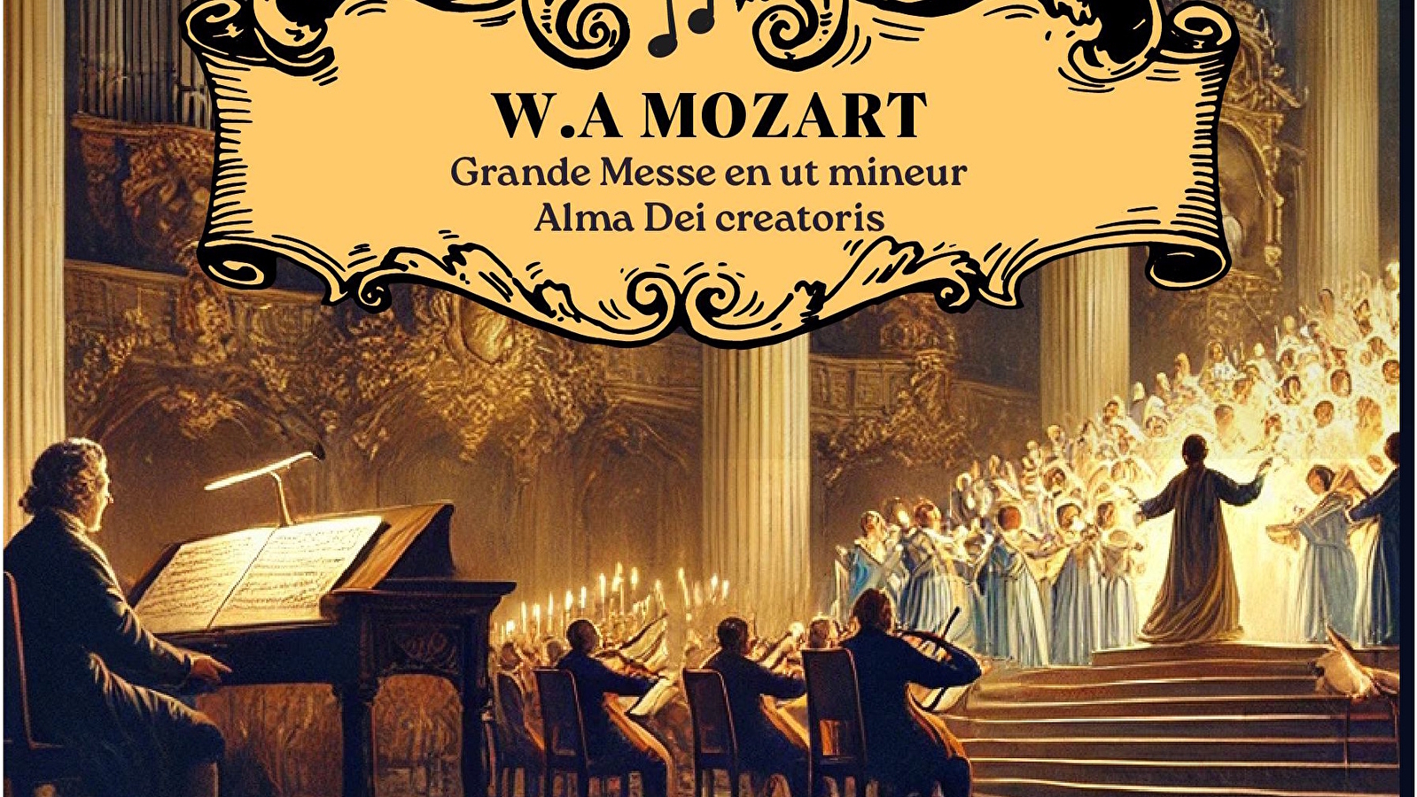 Messe en ut mineur de W.A MOZART - La Chambre Symphonique et le Choeur de Chambre Opus71