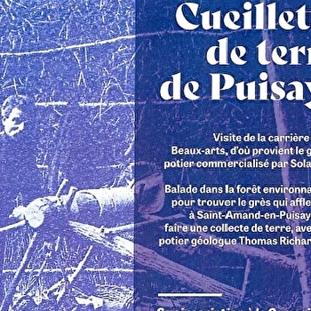 Sortie géologie cueillette de terre de Puisaye - SAINT-AMAND-EN-PUISAYE