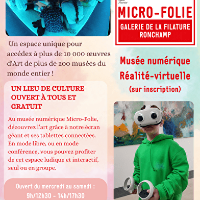 Journée Nationale de l'Architecture - Visite de La Filature de Ronchamp et de la Micro-Folie