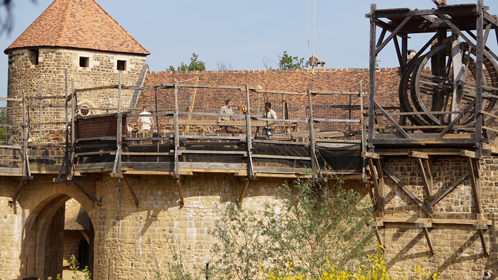 Guédelon, nous bâtissons un château fort 