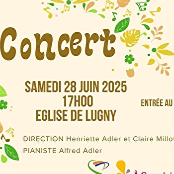 Concert 'Rencontre' par 'Le Scherzo de Macon' et '3 notes et Claire' - LUGNY