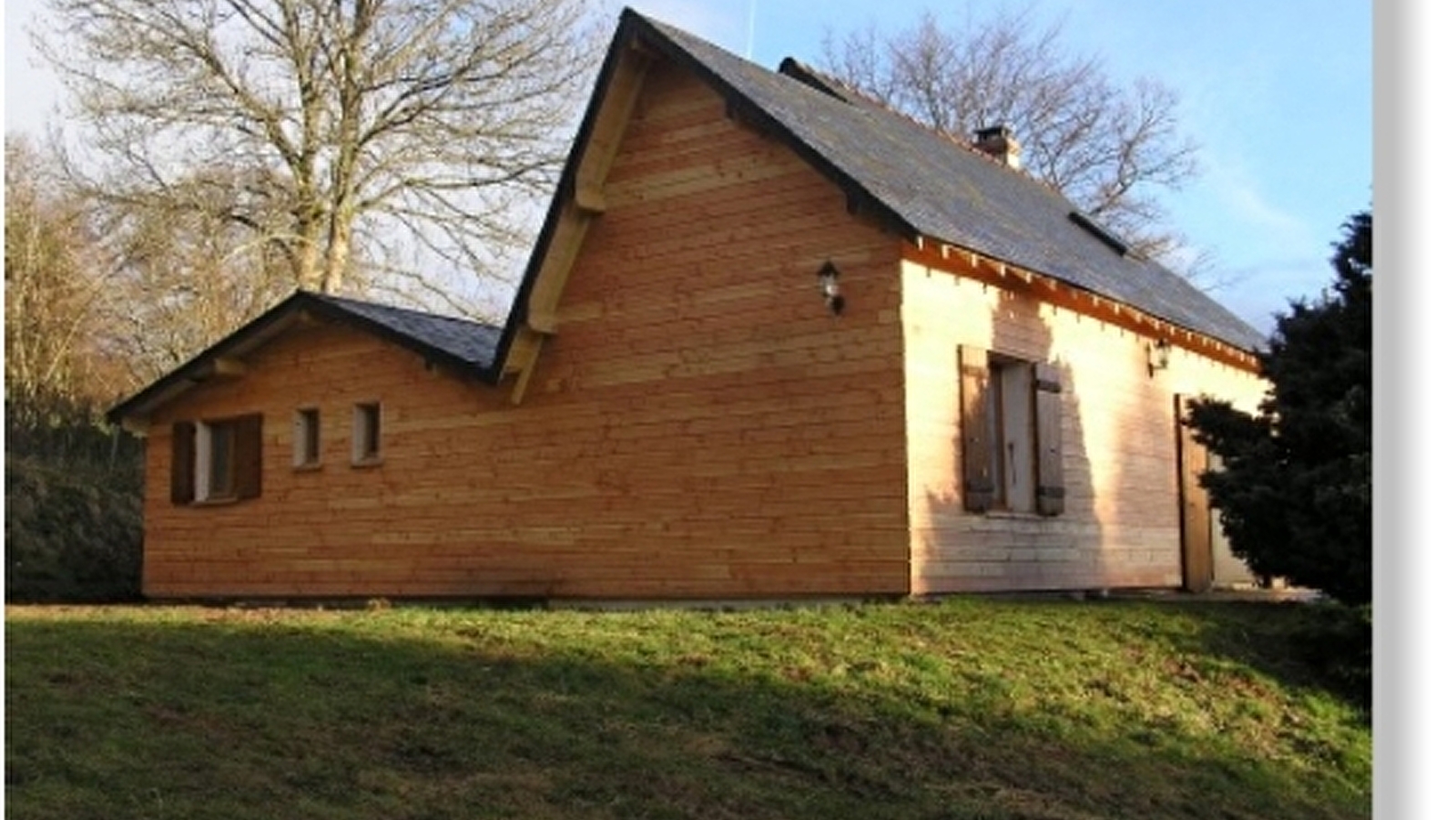 Maison Bois Le bruit des Oiseaux