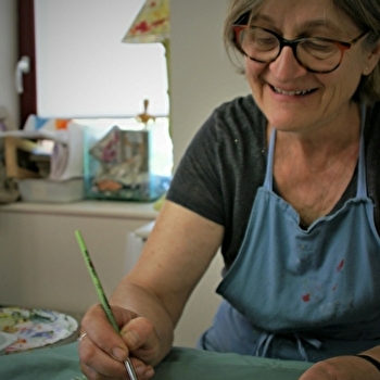 Peinture sur textile - COLOMBIER-EN-BRIONNAIS