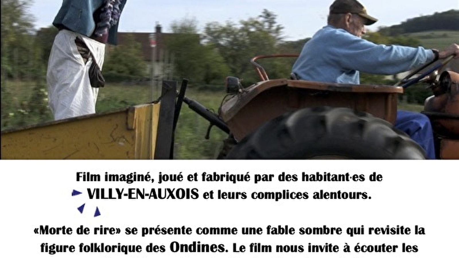 Projection du film 'Morte de rire'