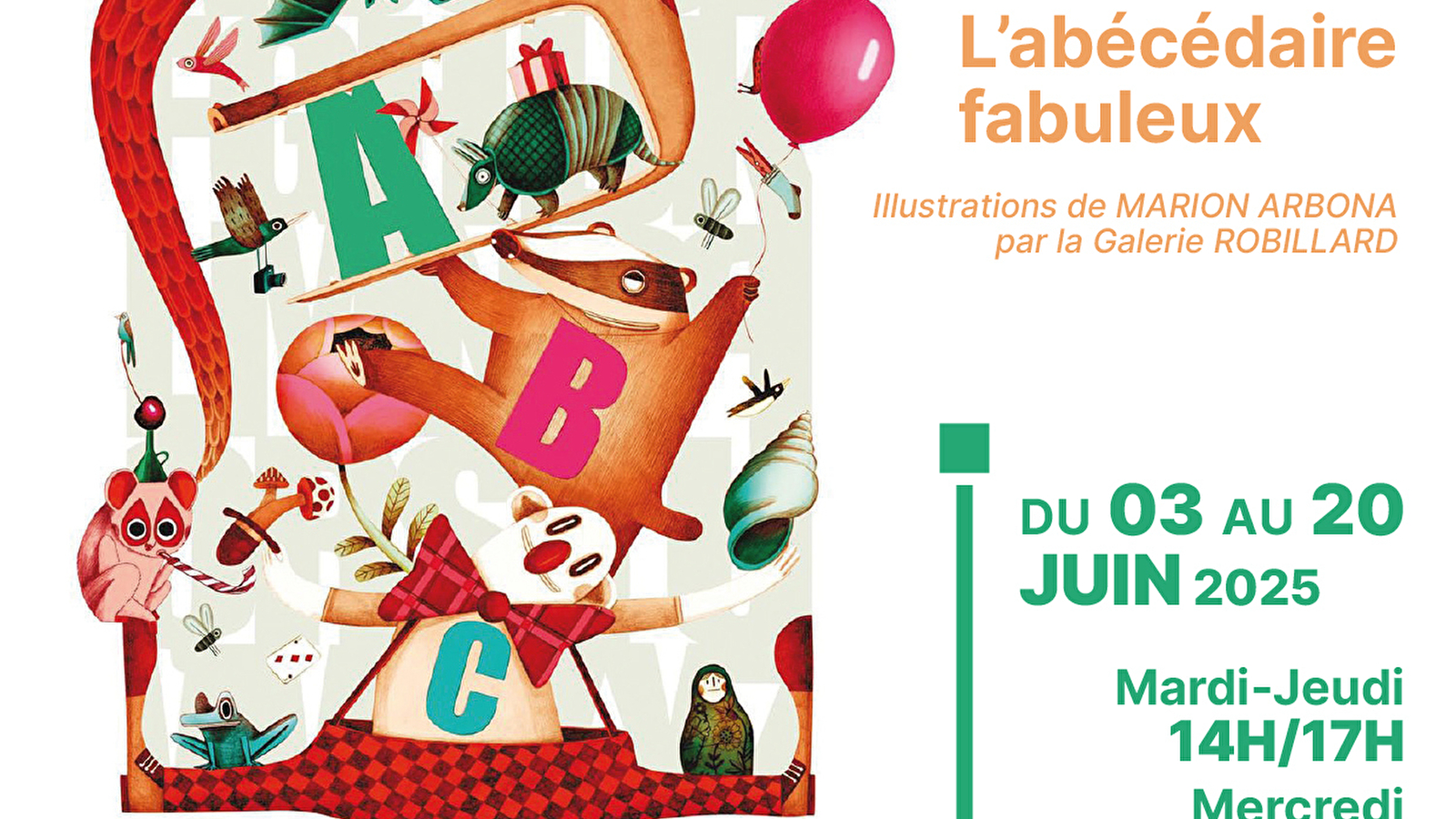 Exposition - Illustrations de Marion Arbona