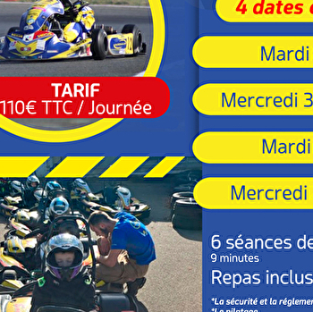 Karting - Stages été jeunes - SEPTFONTAINES