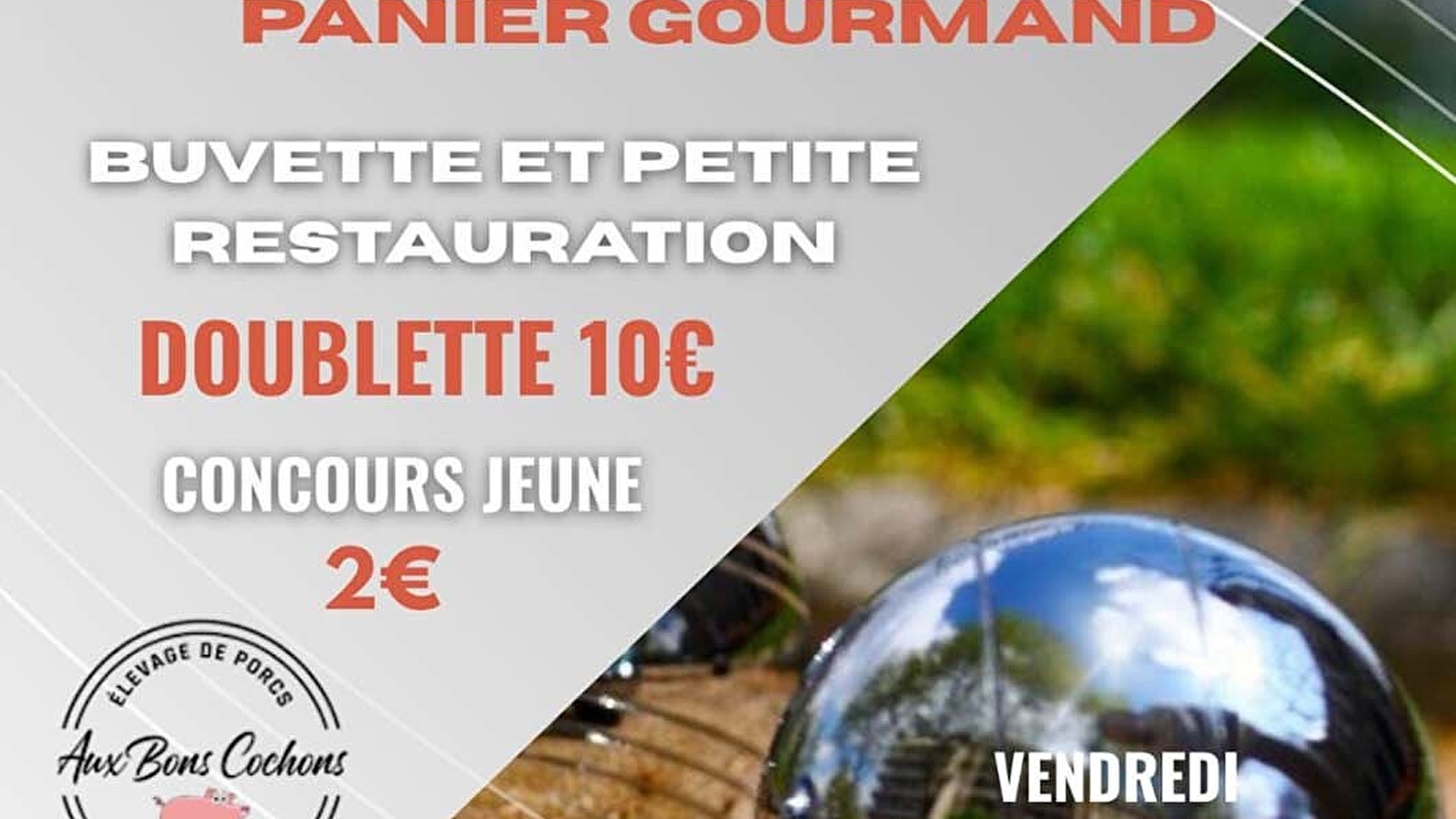 Tournoi de pétanque