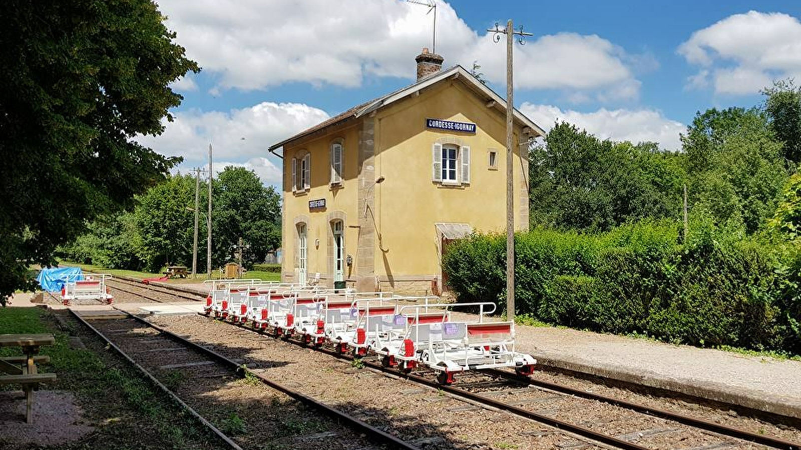 Vélorail du Morvan