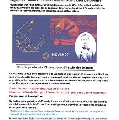 Colloque Augustin Mouchot