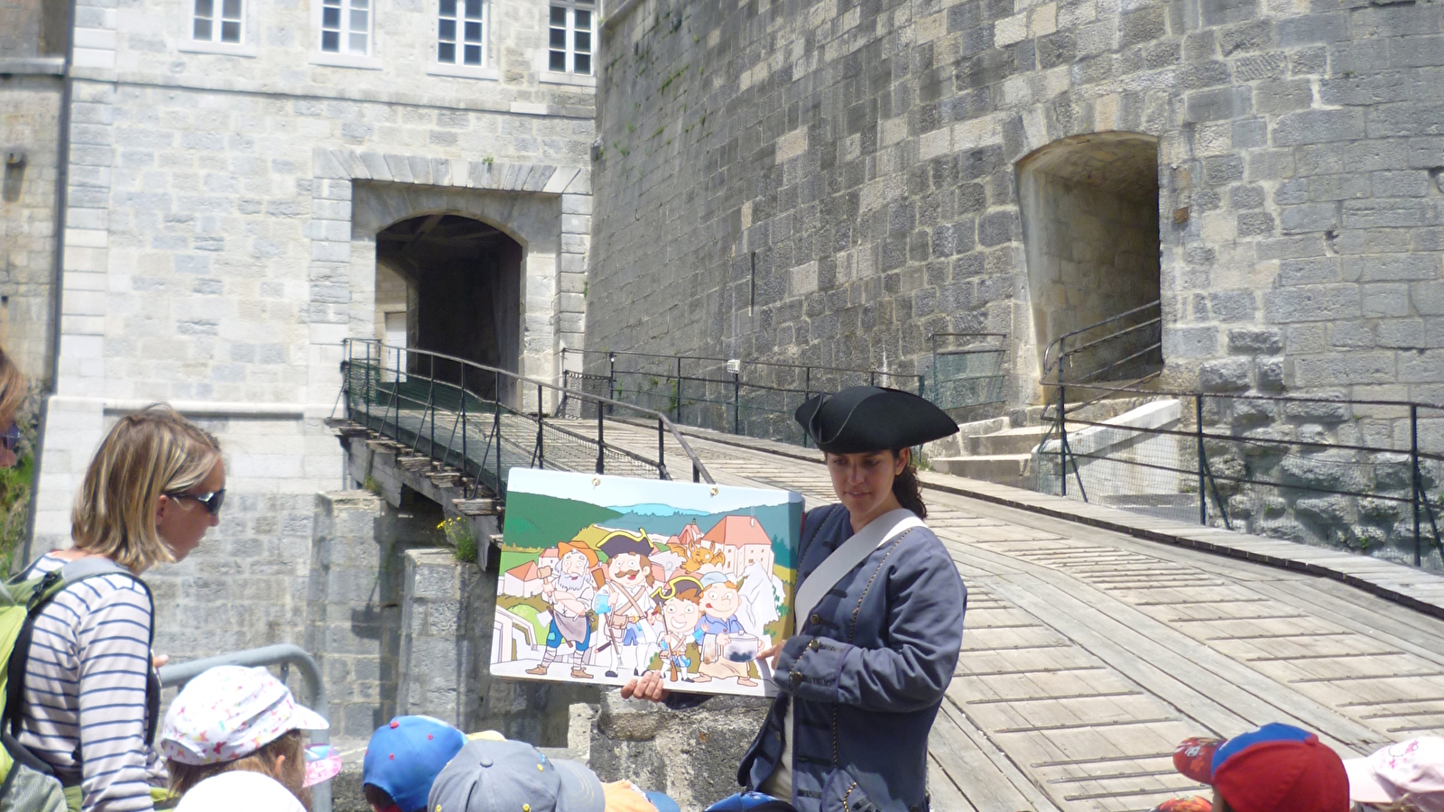 Visite ludique « Et si je te contais le Château de Joux ? »