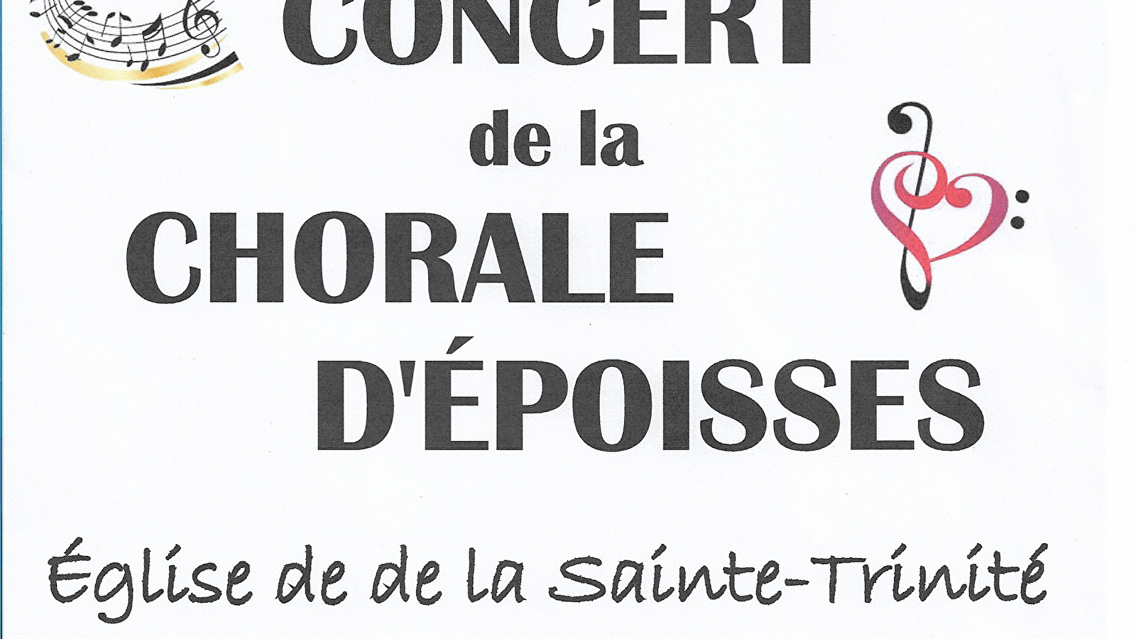Concert de la Chorale d' Epoisses
