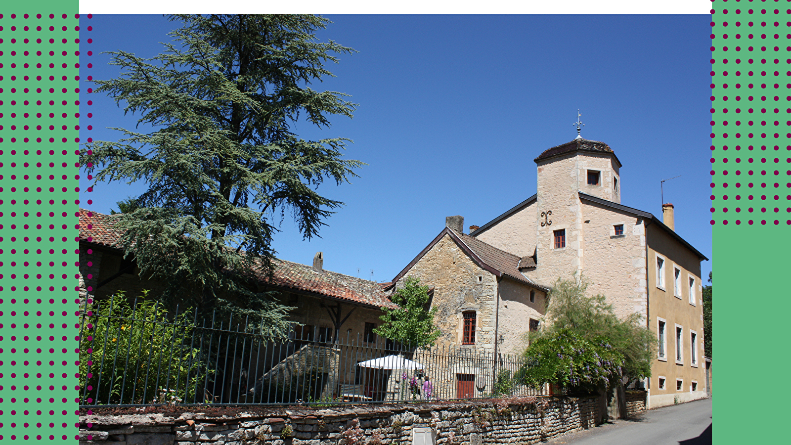 Visite guidée du hameau de Champvent, à Chardonnay