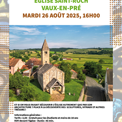 Visite 'Trésors d'église' à l'église de Vaux-en-Pré