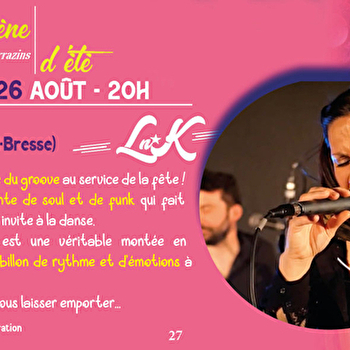 Concert de « Ln'K » - CHAMPAGNOLE
