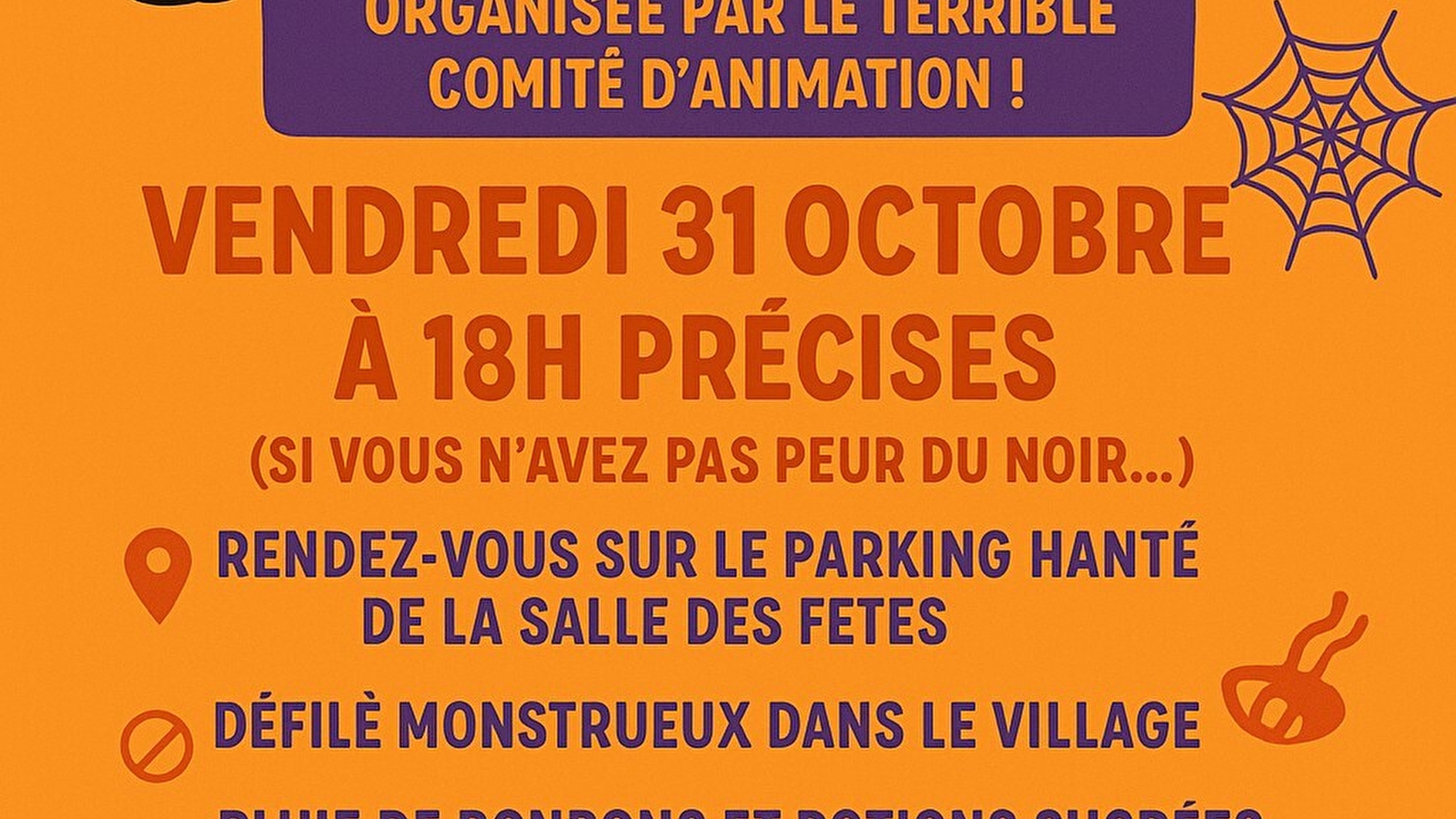 La grande nuit d'Halloween