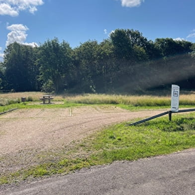 Aire de stationnement pour camping-cars