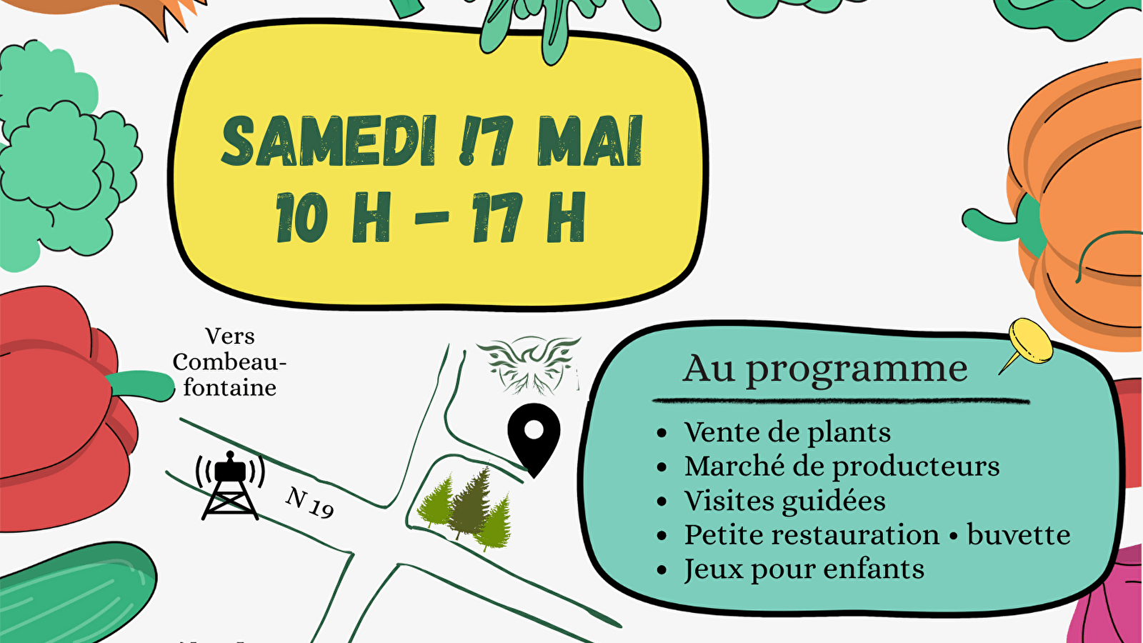 Portes ouvertes - ventes de plants aux Serres du Phénix