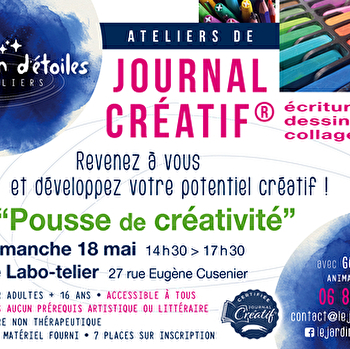Atelier de journal créatif - ORNANS