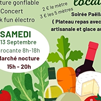 Brocante et marché noctunre - SAINT-LEGER-DES-VIGNES