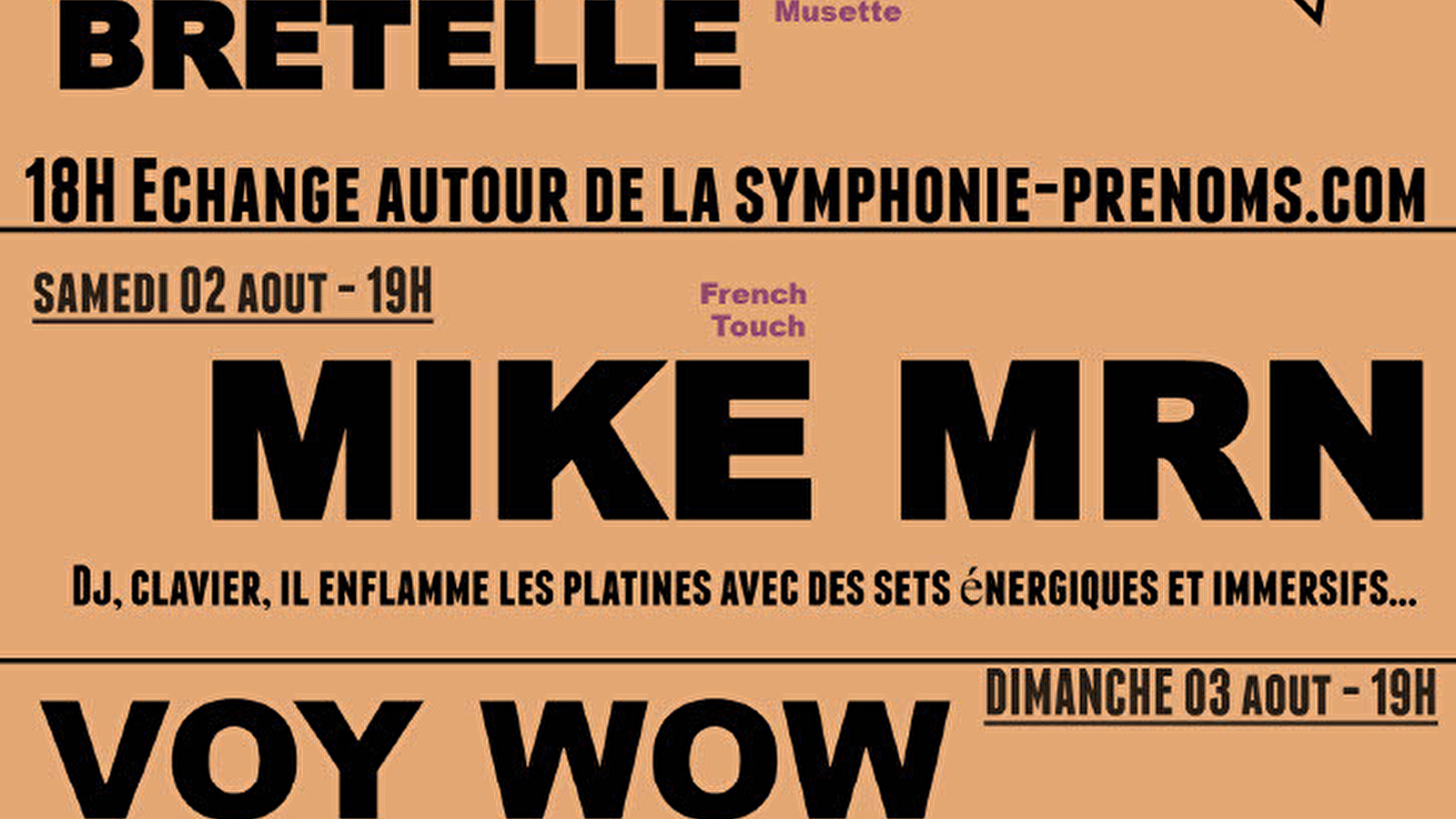Festival de musique au lac de Marcenay
