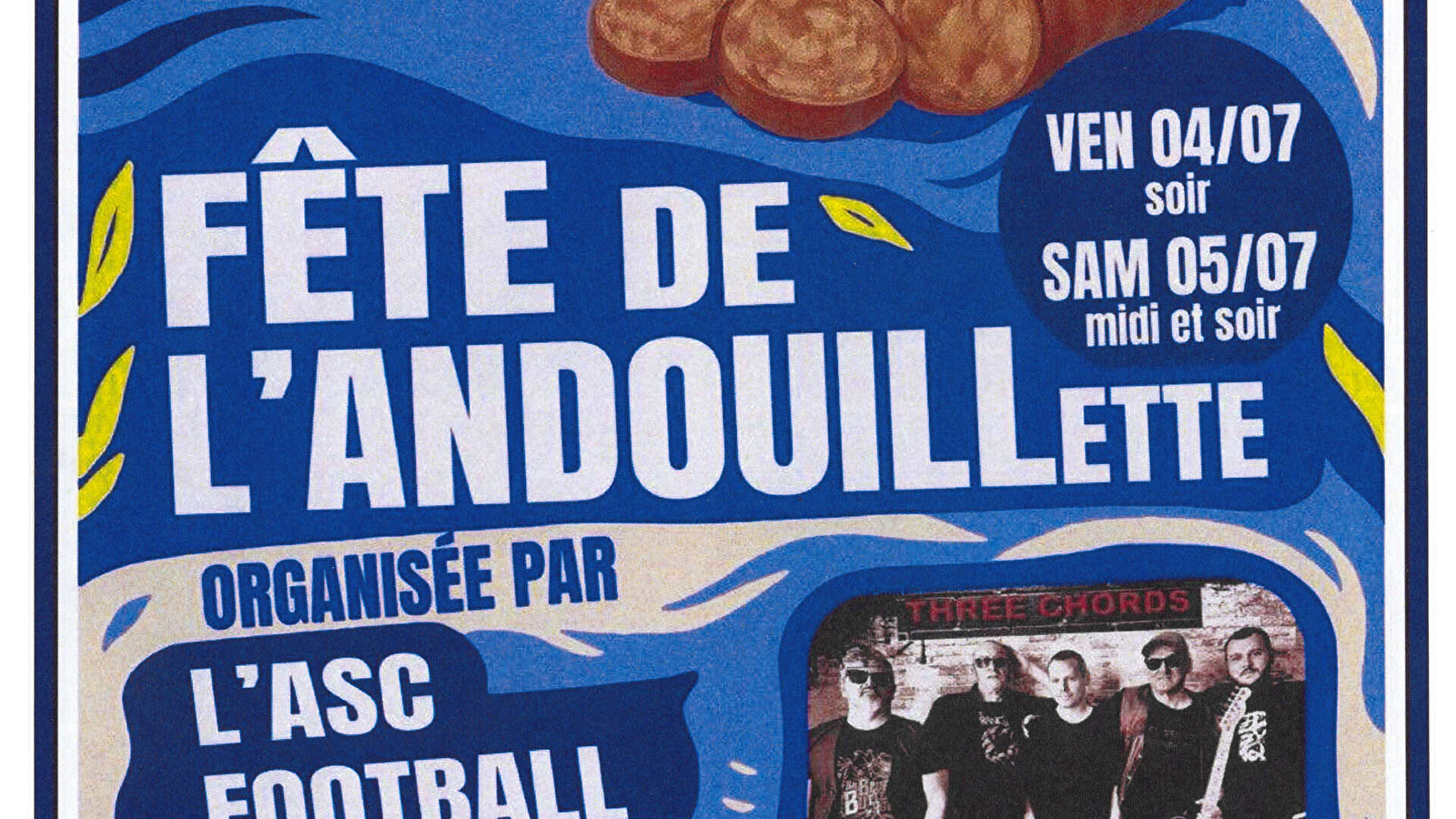 Fête de l'andouillette organisée par l'ASC football de Clamecy