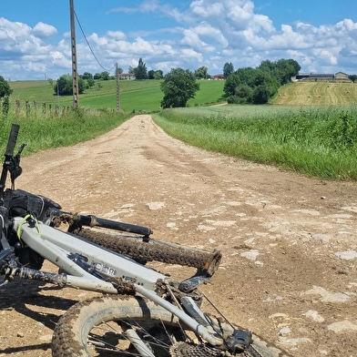 Circuit VTT-VTC n°28 (rouge) - Grand tour de Mépillat - Terres fortes de Cormoz