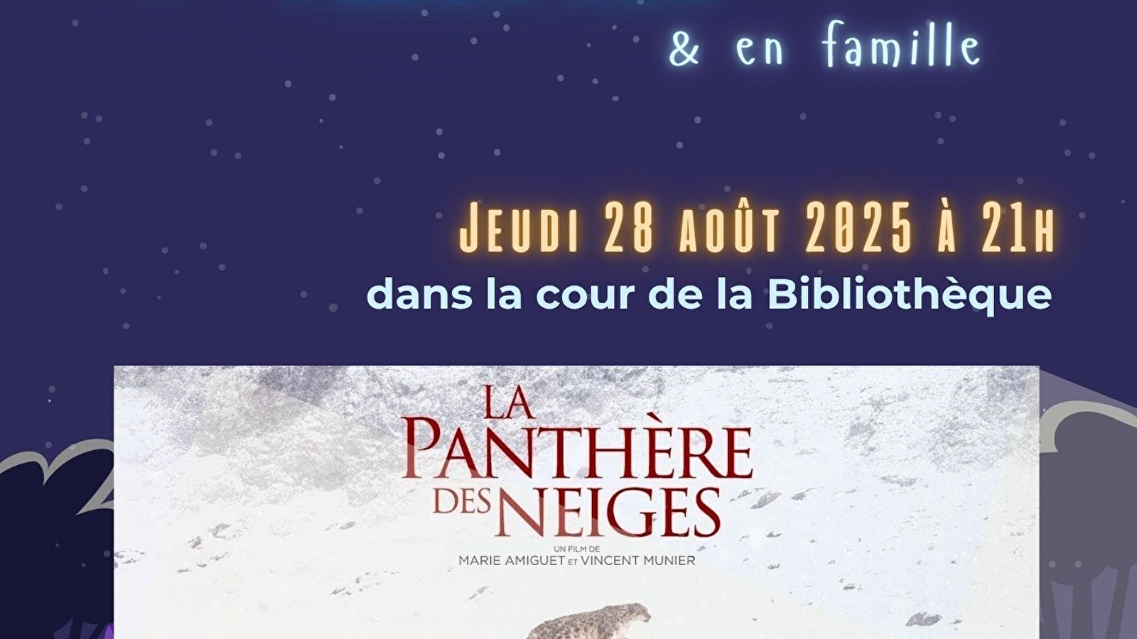 Cinéma en plein air