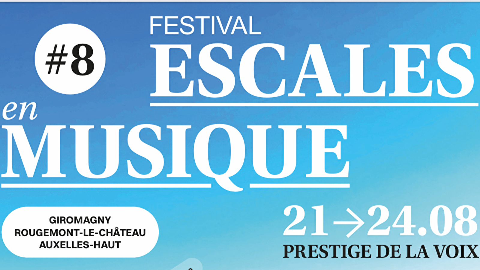 FESTIVAL ESCALES EN MUSIQUE