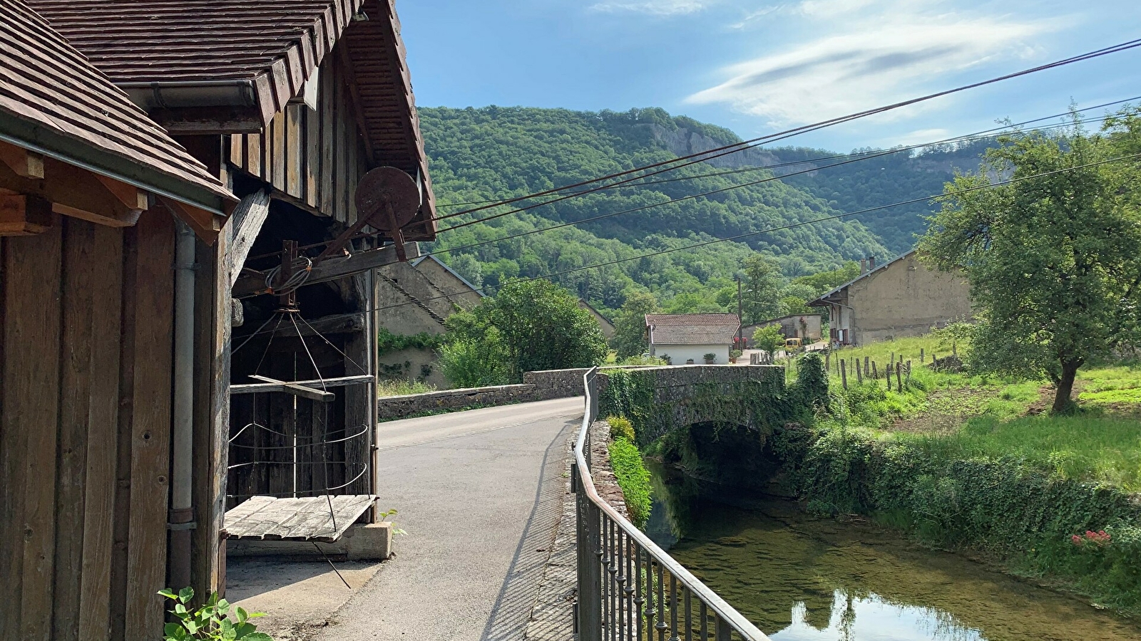 Téléphérique à lait