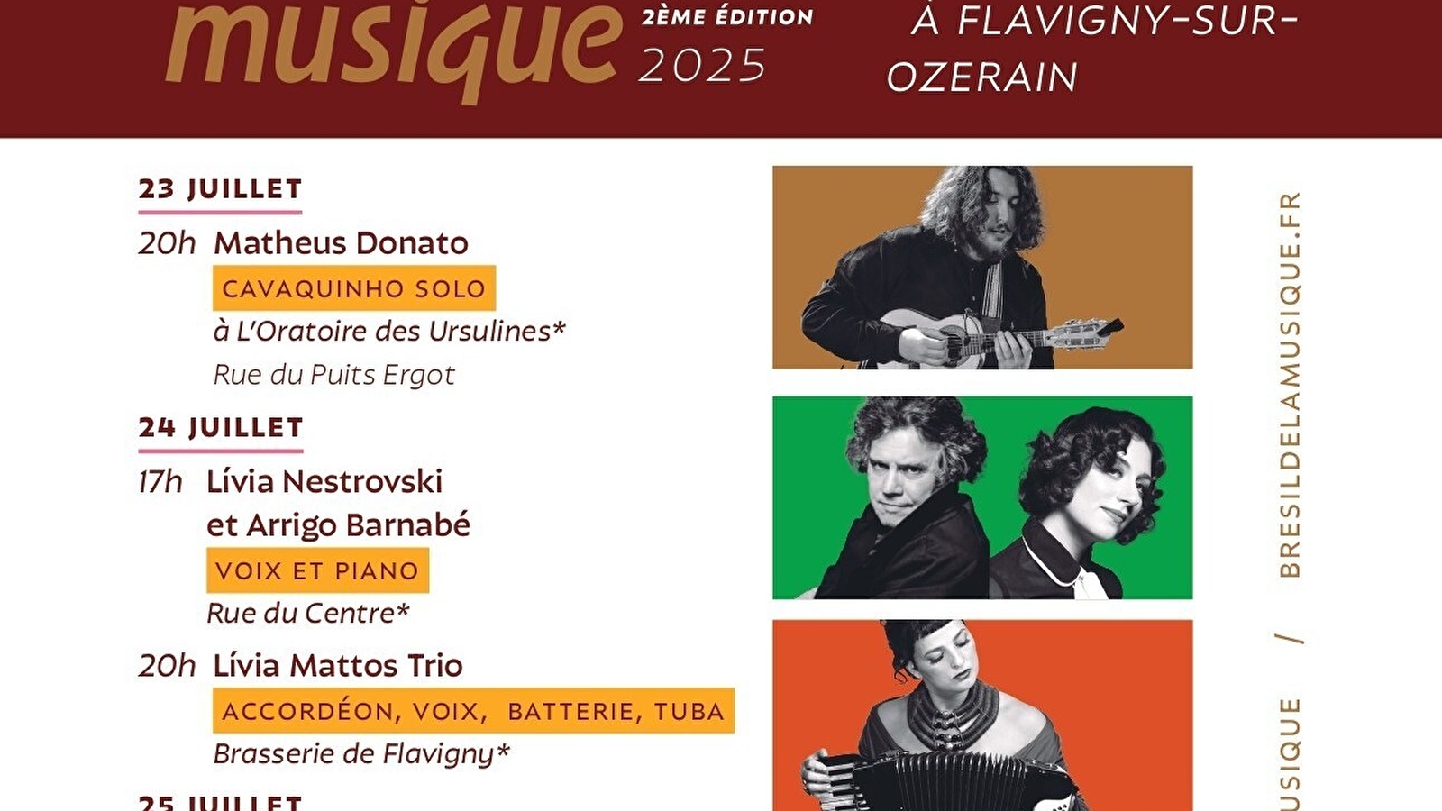 Brésil de la Musique - 2ème édition