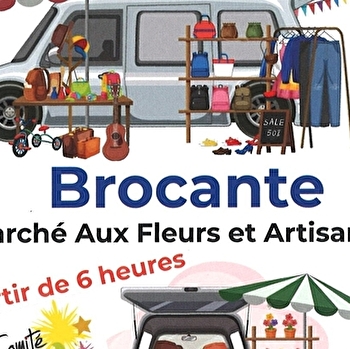 Marché au fleur et artisanal - PONT-D'HERY