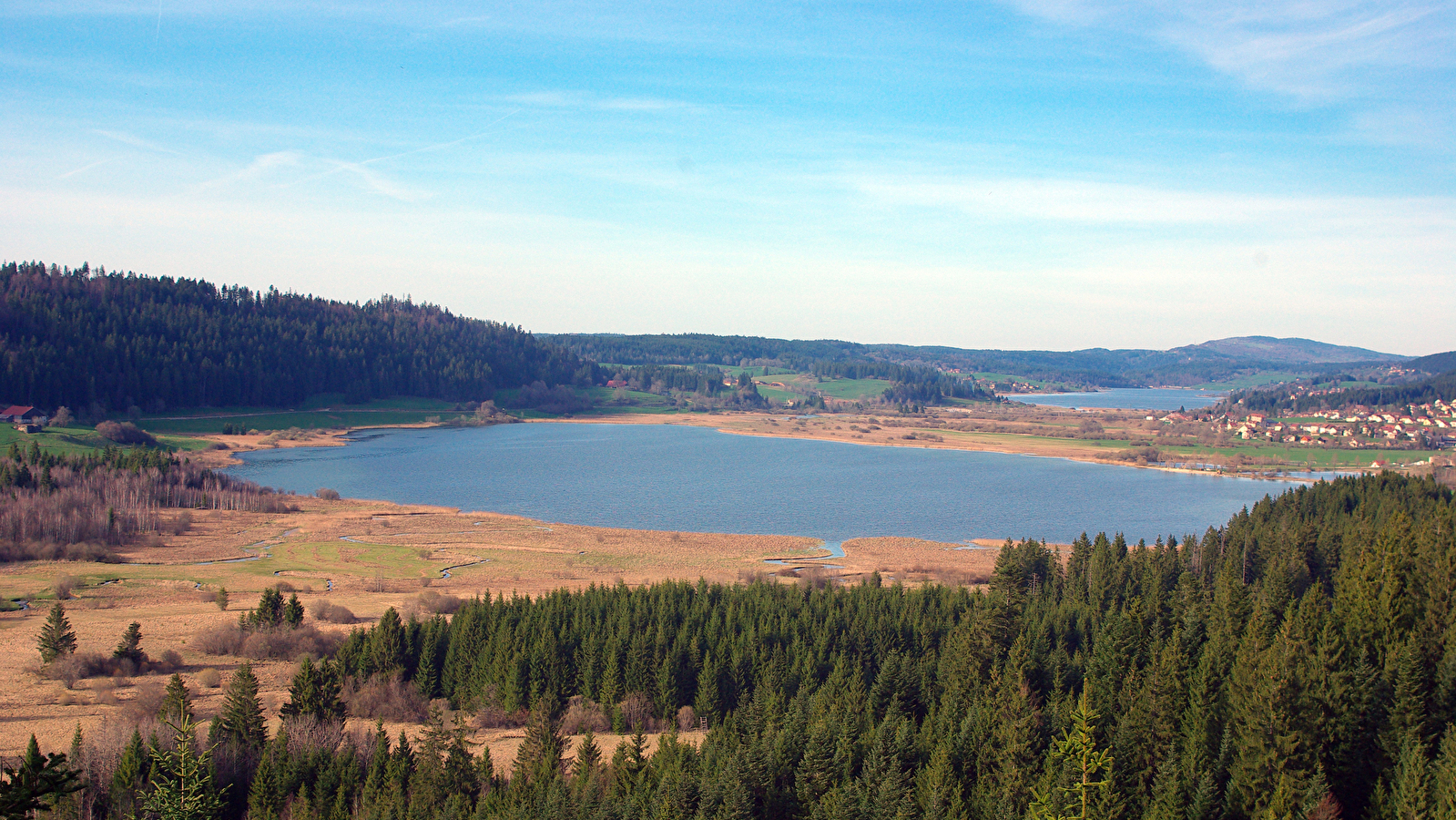 Belvédère des Deux Lacs depuis Remoray