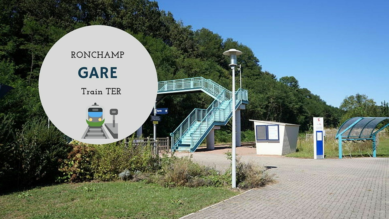 Gare de Ronchamp