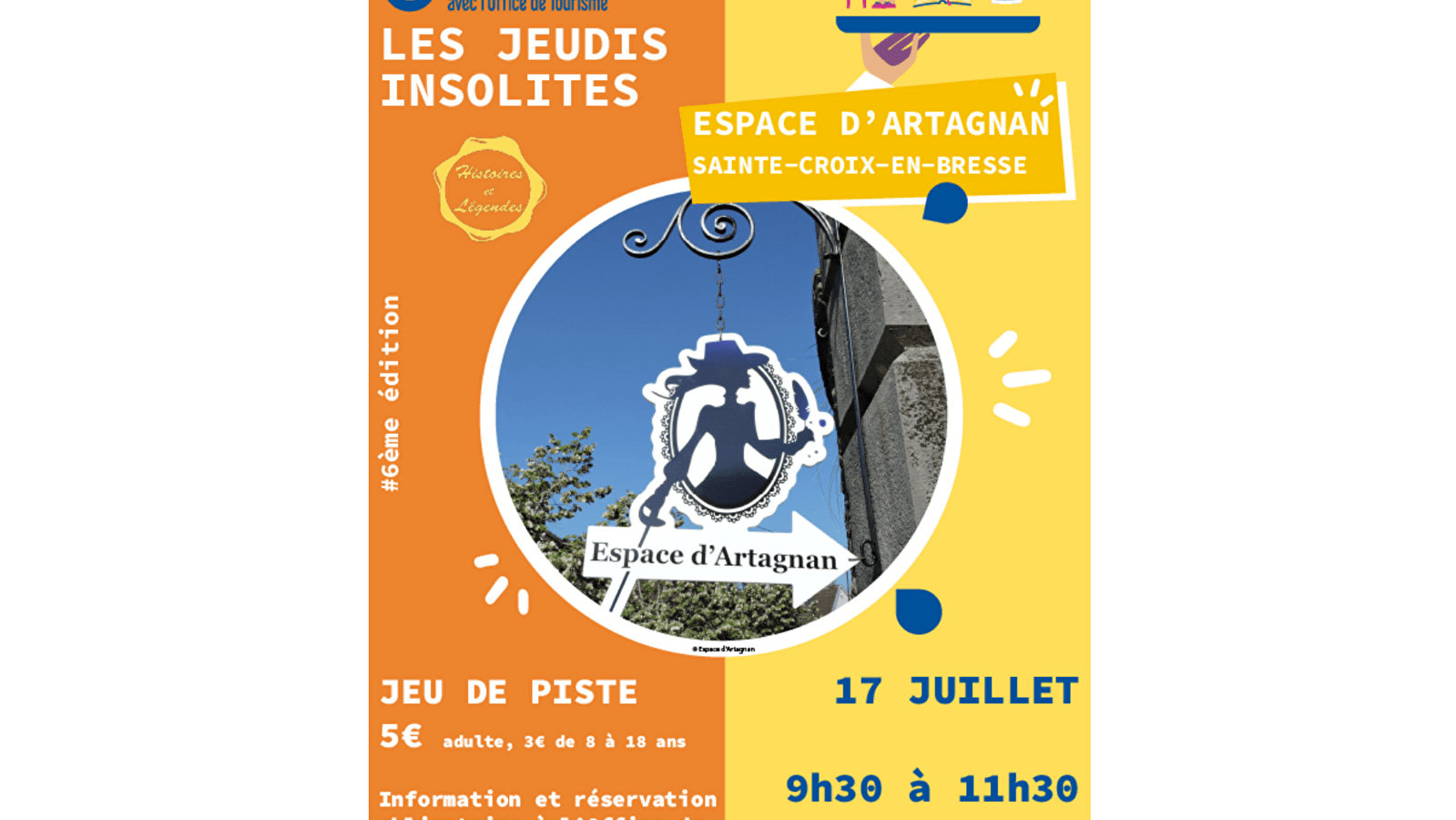 Jeudis insolites : Espace d'Artagnan